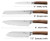 kangdelun Ultra Sharp 4-Piece Chef Knife Set