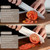 Astercook Knife Set, Kitchen Knives Set with Block and Sharpener
