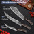 SYOKAMI Butcher Knife Set, 3 PCS Kitchen Knives Set for Cutting
