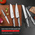 MAD SHARK Kitchen Knife Set, 5PCS Sharp Ultra Chef Knife Set