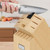 WANGMAZI Knife Set, 15 Pcs Knife Block Set with Built-in Sharpener