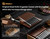 Piklohas Steak Knives Set of 8 with Drawer Organizer Built-in Sharpener