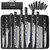 MDHAND Chef Knife Set with Roll Bag, 9PCS Professional Knife Set
