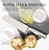 Styled Settings Stainless Steel Knife Set with Built In Sharpener