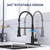 Kitchen Faucets with Pull Down Sprayer Commercial Industrial Stainless Steel