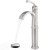 Bathroom Vessel Sink Faucet Brushed Nickel, Brass Tall Waterfall Bathroom Faucet
