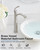 Bathroom Vessel Sink Faucet Brushed Nickel, Brass Tall Waterfall Bathroom Faucet
