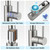 Crea Kitchen Faucets with Pull Out Sprayer