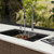 Kitchen Faucet with Pull Down Sprayer - Commercial High Arc Stainless Steel Kitchen Sink Faucet