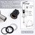 TOCALOCA Tall Vessel Sink Faucet