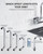 Commercial Sink Faucet Wall Mount 4" Center Hand Sink Faucet