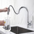 KIBI Circular Kitchen Faucet with Pull Down Sprayer