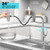 AVSIILE Brushed Nickel Kitchen Faucets