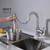 KIBI Pull Down Kitchen Faucet with Single Handle