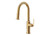 Gerber Kinzie Single Handle Gold Kitchen Faucet