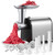Electric Meat Grinder, Sausage Stuffer with 3 Sausage Tubes, 2 Blades