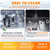 Electric Meat Grinder, 2000W Max Sausage Stuffer Maker