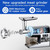 Electric Meat Grinder,3000 Max 304 Stainless Steel Meat Mincer Accessories with 2 Blades