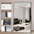 Mirrorons 82"x44" Oversized Black Full Length Mirror, Floor Standing or Wall Mounted with Hanging Kit for Living Room, Bedroom