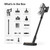 DREAME Z30 Cordless Vacuum Cleaner, 310AW 90 Mins Powerful Suction Stick Vacuum for Home Hard Floor Carpet Pet Hair
