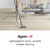 Dyson V8 Cordless Vacuum, Cleans Hard Floors and Carpets, Detangles, Converts to Handheld, 115AW, 2 Power Modes, Up to 40 Minutes¹