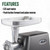 LEM Products #8 Countertop Meat Grinder, 575 Watt Aluminum Electric Meat Grinder