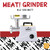500 Watt Pro-Grade Meat Grinder #12 with Electric Motor, Coarse and Fine Grinding Plates