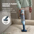 Cordless Stick Vacuum Cleaner with Auto-Empty | Lightweight & Rechargeable Handheld Vacuum | Carpet, Hard Floors