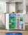 Upstreman 3.2 Cu.Ft Mini Fridge with Freezer, Single Door Mini Fridge, Dorm Fridge