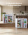 Upstreman 3.2 Cu.Ft Mini Fridge with Freezer, Single Door Mini Fridge, Dorm Fridge