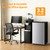 NEWBULIG Mini Fridge with Freezer 3.2 Cu.Ft Small Refrigerator for Office, Dorm