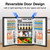 4.41 Cu Ft Compact Refrigerator Single Door Mini Fridge with Freezer with 7 Adjustable Thermostat