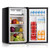 3.2 Cu.Ft Mini Fridge with Freezer, Single Door Compact Refrigerator with 7 Adjustable Thermostat