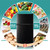 WANAI 3.5 Cu.Ft Mini Fridge Compact Refrigerator with Freezer, 7 Level Adjustable