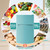 3.5 Cu.Ft Mini Fridge with Freezer, Freestanding Refrigerator for Office, Dorm, Apartment