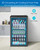 3.2 Cu.Ft Mini Fridge with Glass Door - 126 Can Beverage Refrigerator Cooler
