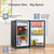 3.2 Cu.Ft Mini Fridge for Bedroom, Small Refrigerator with Single Door