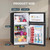 3.1 Cu.Ft Mini Fridge with Freezer, Double Door Small Fridge, Dorm Essentials, Adjustable Thermostat
