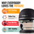 Non Toxic Air Fryer™ Pro | 9-in-1 Glass Air Fryer | Self-Cleaning | 5 Quart | Rotisserie and Tumbler | 400F Vortex For Even Cooking, BPA-Free Teflon Free, Recrisp, Roast, Bake, Black