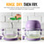 Non Toxic Air Fryer™ Pro | 9-in-1 Glass Air Fryer | Self-Cleaning | 5 Quart | Rotisserie and Tumbler | 400F Vortex For Even Cooking, BPA-Free Teflon Free, Recrisp, Roast, Bake, Lavender