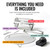 Non Toxic Air Fryer™ Pro | 9-in-1 Glass Air Fryer | Self-Cleaning | 5 Quart | Rotisserie and Tumbler | 400F Vortex For Even Cooking, BPA-Free Teflon Free, Recrisp, Roast, Bake, Sage