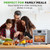 NutriChef 26QT Air Fryer Oven | Countertop Convection Toaster & Air Fryer | 360° Rotisserie Feature | 10 Digital Presets | Includes Drip Tray, Air Frying Basket & Bake Rack 15x16x14 | Stainless Steel