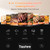 Tastee Air Fryer Lite, 8-in-1 Compact 5.5QT Oven with Single-Sensor Smart Probe, 450°F Digital Dehydrator, 24 One-Touch Presets, Dishwasher-Safe & Non-Stick Basket