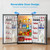 Midea MERM33S1AST Mini Fridge, 3.3 Cu.ft Compact Fridge with Internal Light