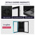 126 Can Mini Fridge with Glass Door for Soda Beer or Wine, Beverage Cooler for Home