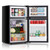 DOGHLY 3.2 Cu.Ft Mini Fridge with Freezer