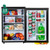 roomwell E-Star 2.6 Cu Ft Mini Fridge without Freezer - Black Mini Fridge AUTO DEFROST