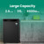 roomwell E-Star 2.6 Cu Ft Mini Fridge without Freezer - Black Mini Fridge AUTO DEFROST