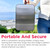 Frigidaire Portable 10L, 15-can Mini Fridge Brushed Stainless Rugged Refrigerator
