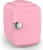 CROWNFUL Mini Fridge, 4 Liter/6 Can Portable Cooler and Warmer Personal Refrigerator for Skin Care
